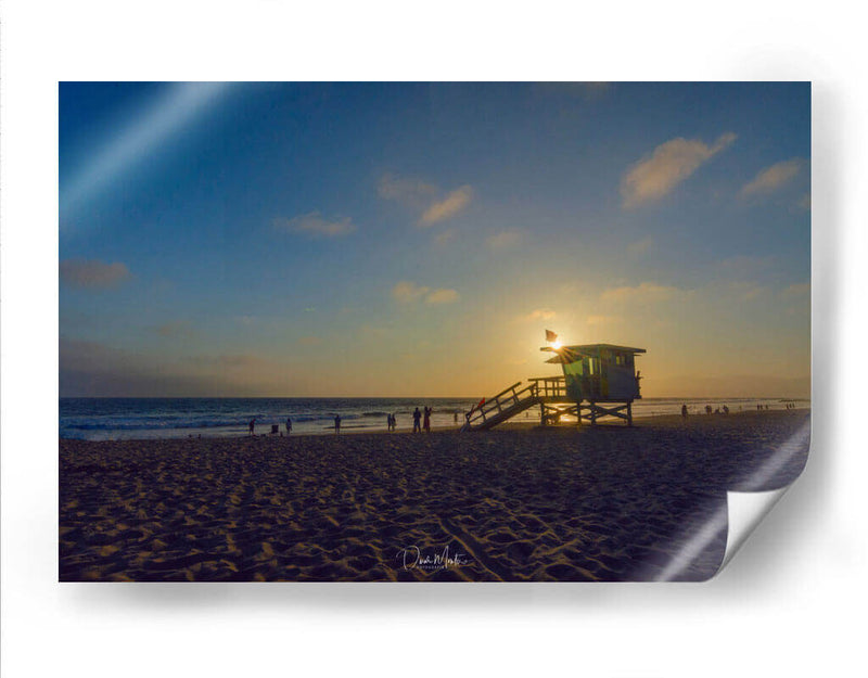 Atardecer en Los Angeles - Omar Montero | Cuadro decorativo de Canvas Lab