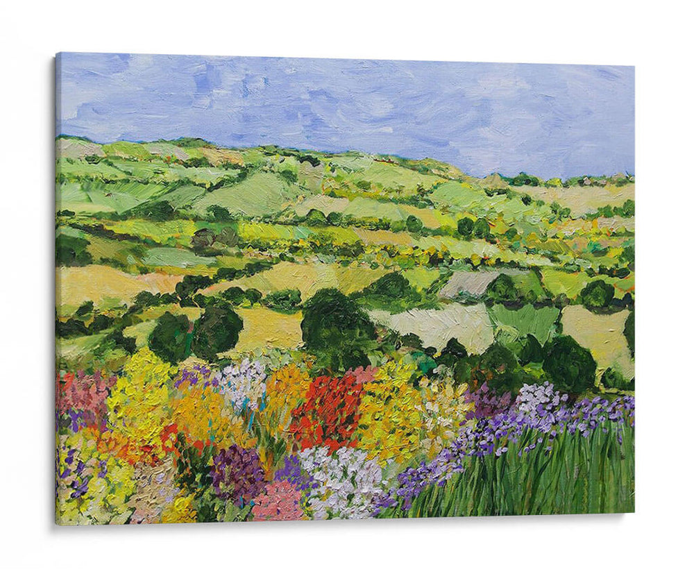 Jardín En La Cima De La Colina - Allan Friedlander | Cuadro decorativo de Canvas Lab
