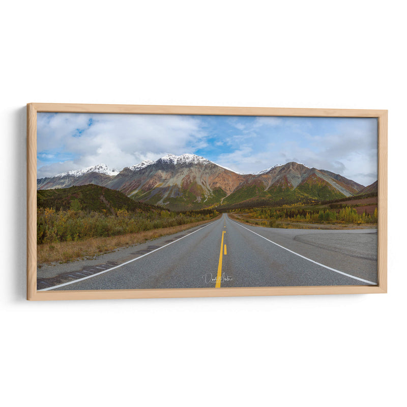 Montaña multicolor Alaska - Omar Montero | Cuadro decorativo de Canvas Lab