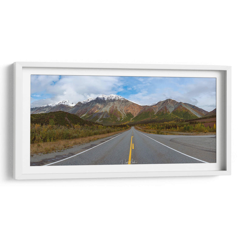 Montaña multicolor Alaska - Omar Montero | Cuadro decorativo de Canvas Lab