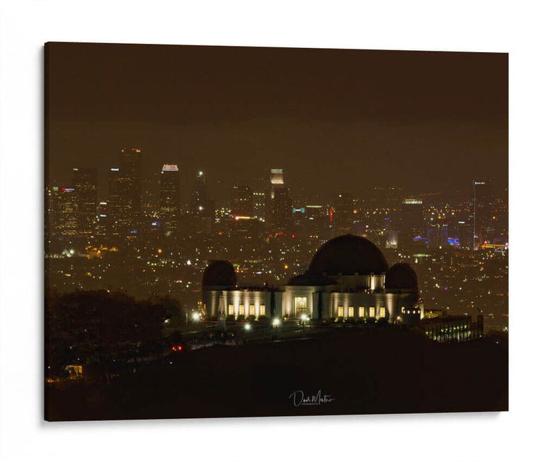 Noche de Griffith Park - Omar Montero | Cuadro decorativo de Canvas Lab