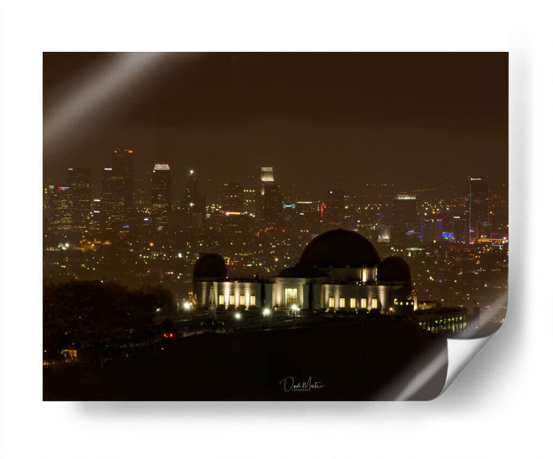 Noche de Griffith Park - Omar Montero | Cuadro decorativo de Canvas Lab
