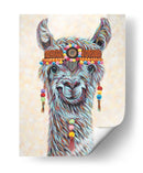 Hippie Llama I - Carolee Vitaletti | Cuadro decorativo de Canvas Lab