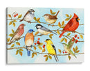 Pájaros Y Bayas V - Jane Maday | Cuadro decorativo de Canvas Lab