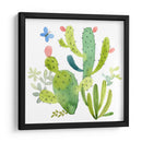 Feliz Cactus Ii - Jane Maday | Cuadro decorativo de Canvas Lab