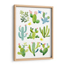 Cactus Feliz - Jane Maday | Cuadro decorativo de Canvas Lab