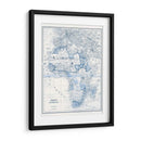 África En Tonos De Azul - Vision Studio | Cuadro decorativo de Canvas Lab