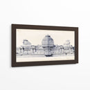 Les Grand Prix De Roma En Azul I - LeDeley | Cuadro decorativo de Canvas Lab