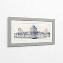 Les Grand Prix De Roma En Azul I - LeDeley | Cuadro decorativo de Canvas Lab