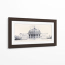 Les Grand Prix De Roma En Blue Ii - LeDeley | Cuadro decorativo de Canvas Lab