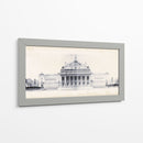 Les Grand Prix De Roma En Blue Ii - LeDeley | Cuadro decorativo de Canvas Lab