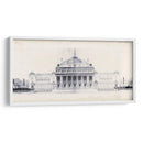 Les Grand Prix De Roma En Blue Ii - LeDeley | Cuadro decorativo de Canvas Lab