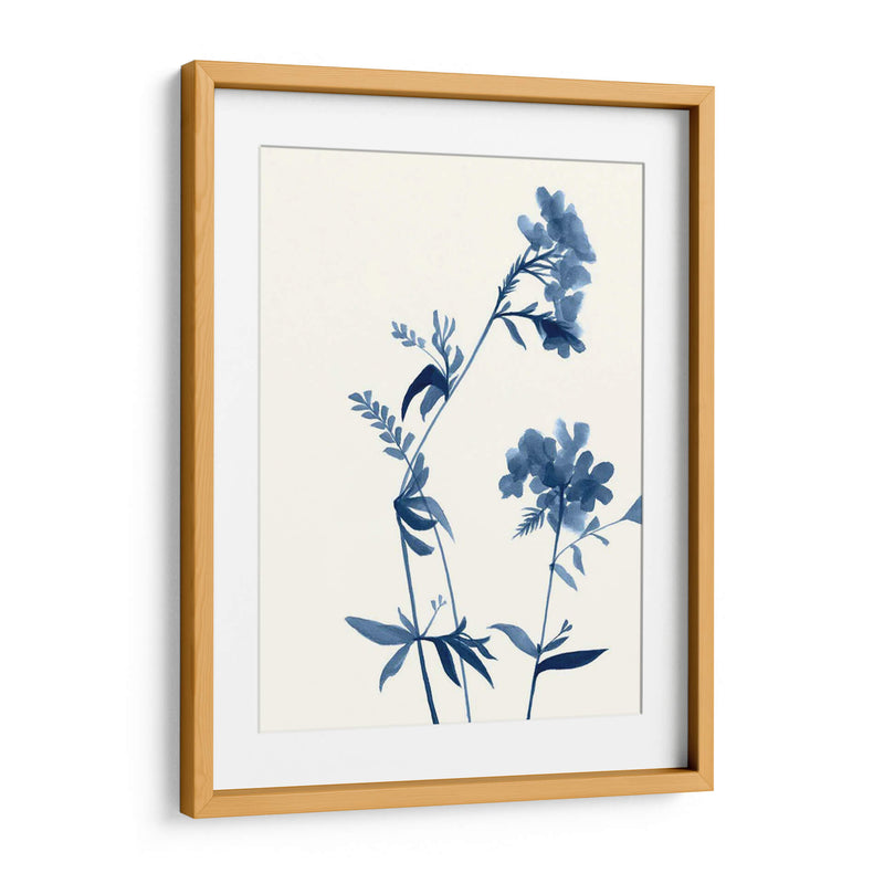 Indigo Wildflowers Ii - Jennifer Goldberger | Cuadro decorativo de Canvas Lab