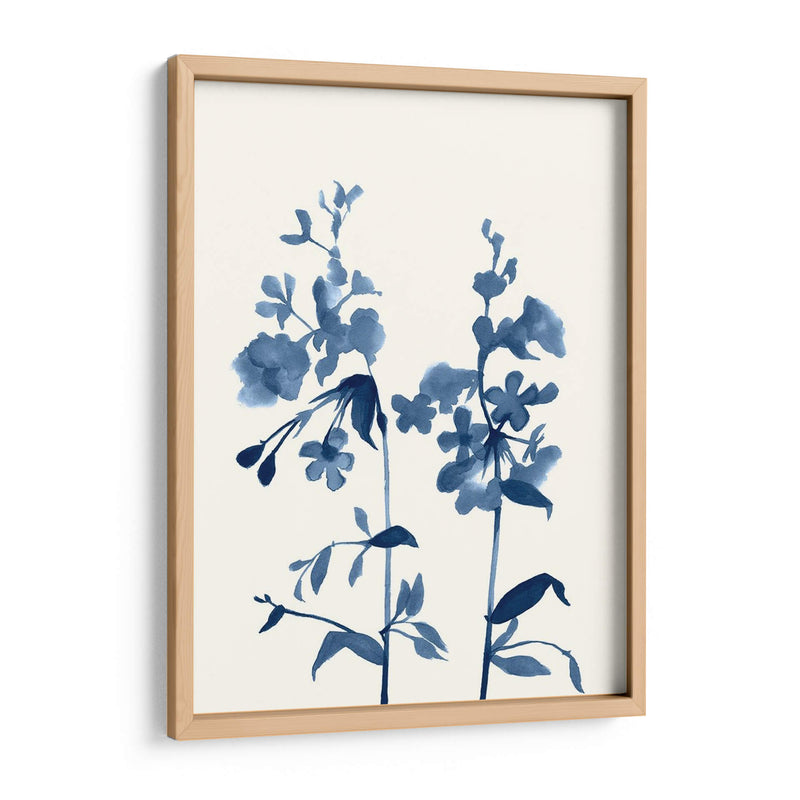 Indigo Wildflowers Iii - Jennifer Goldberger | Cuadro decorativo de Canvas Lab