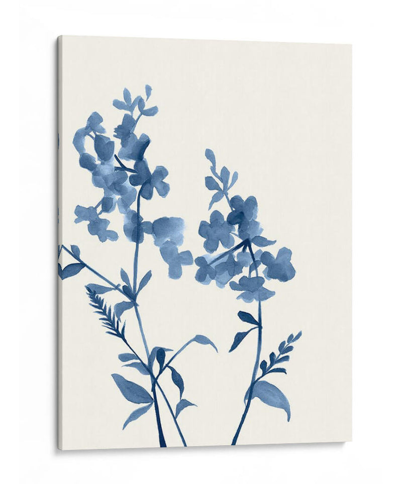 Indigo Wildflowers Iv - Jennifer Goldberger | Cuadro decorativo de Canvas Lab