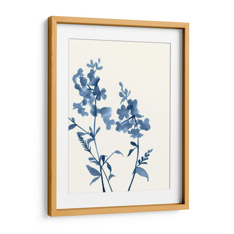 Indigo Wildflowers Iv - Jennifer Goldberger | Cuadro decorativo de Canvas Lab