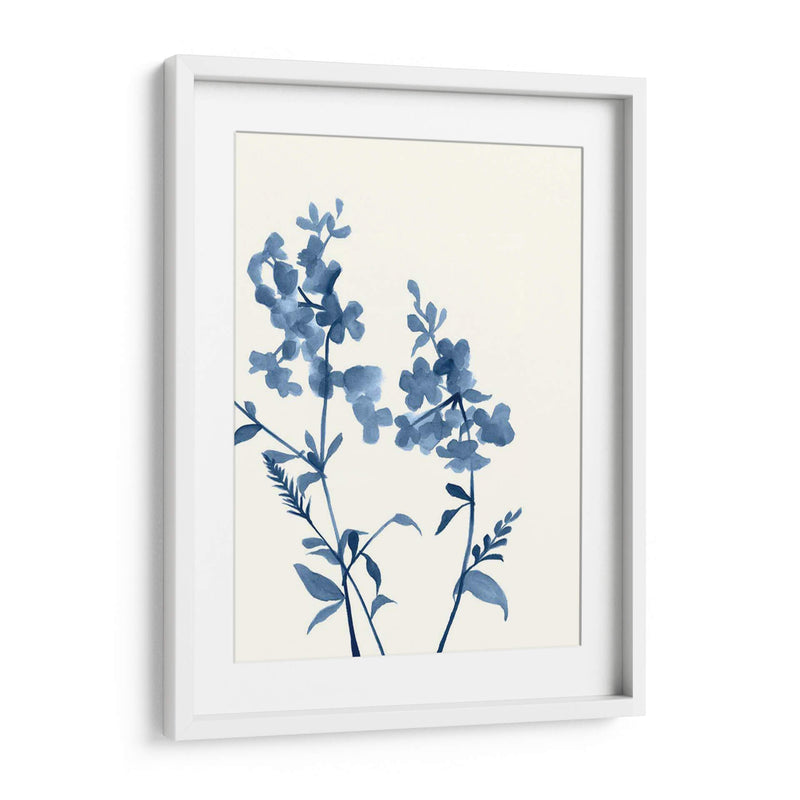 Indigo Wildflowers Iv - Jennifer Goldberger | Cuadro decorativo de Canvas Lab