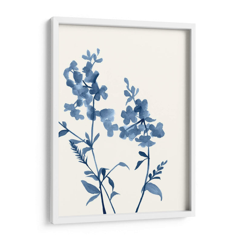 Indigo Wildflowers Iv - Jennifer Goldberger | Cuadro decorativo de Canvas Lab