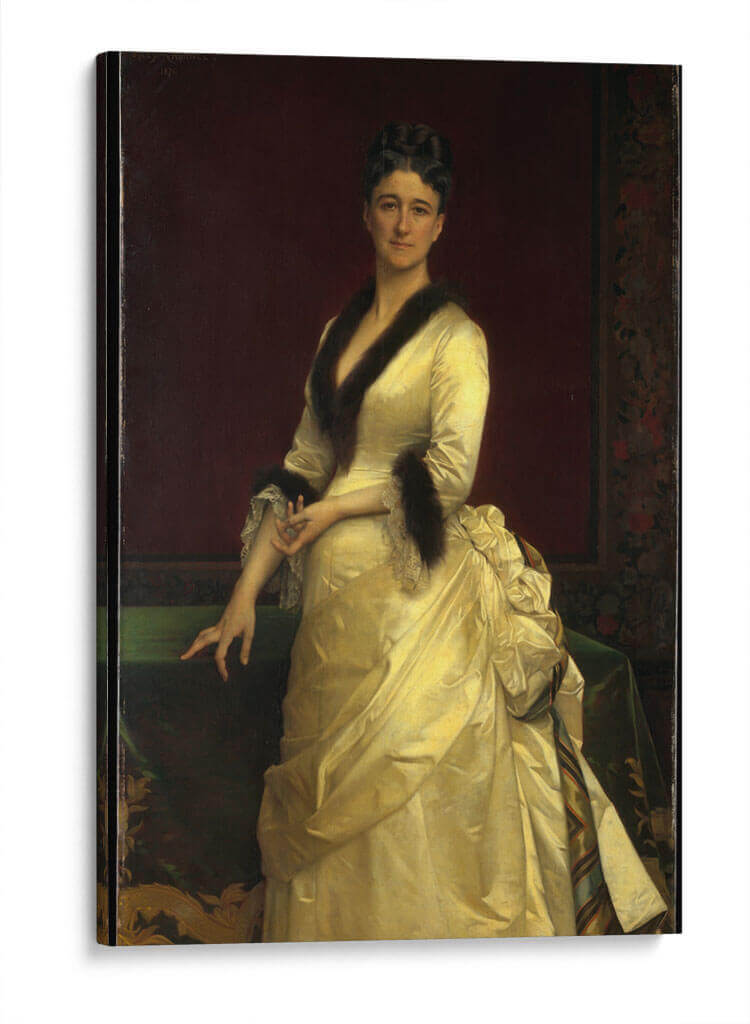 Catharine Lorillard Wolfe - Alexandre Cabanel | Cuadro decorativo de Canvas Lab