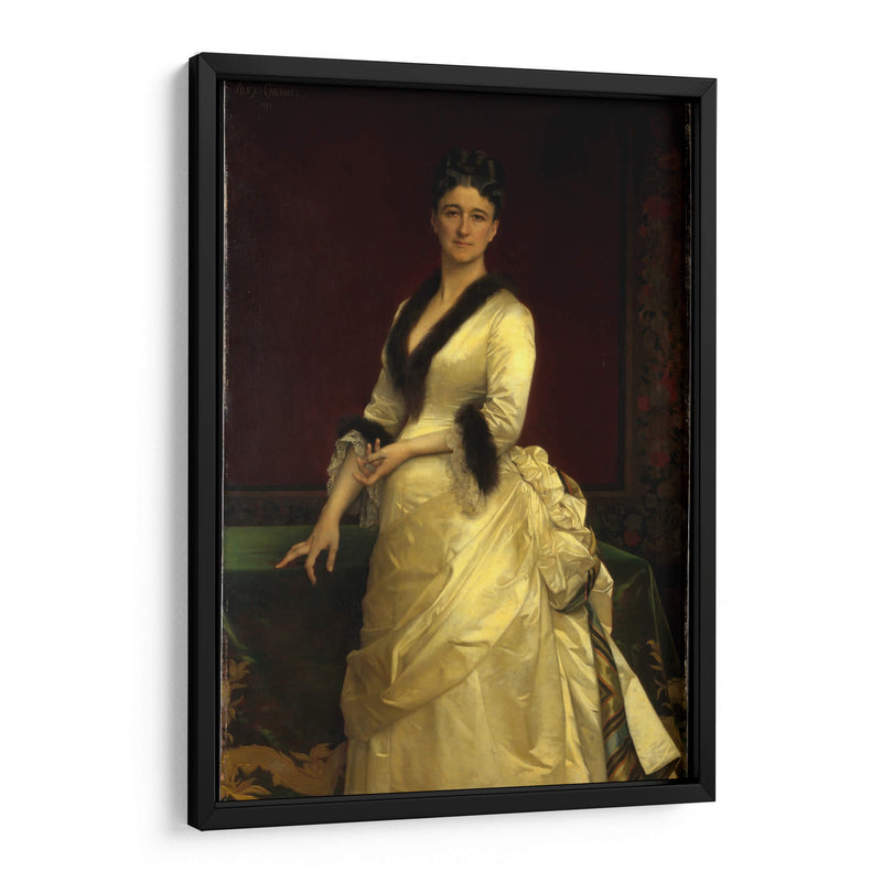 Catharine Lorillard Wolfe - Alexandre Cabanel | Cuadro decorativo de Canvas Lab