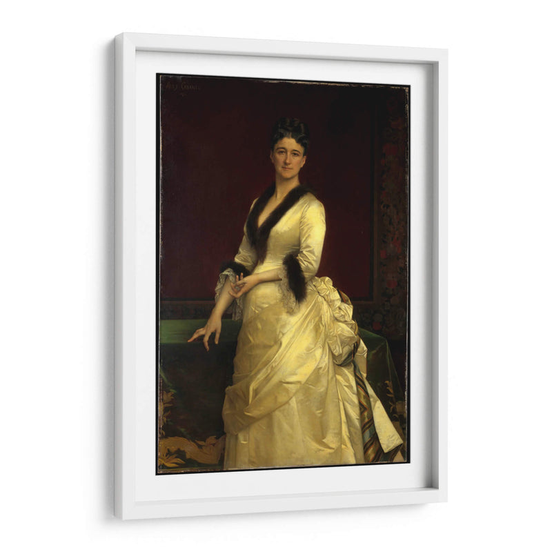 Catharine Lorillard Wolfe - Alexandre Cabanel | Cuadro decorativo de Canvas Lab
