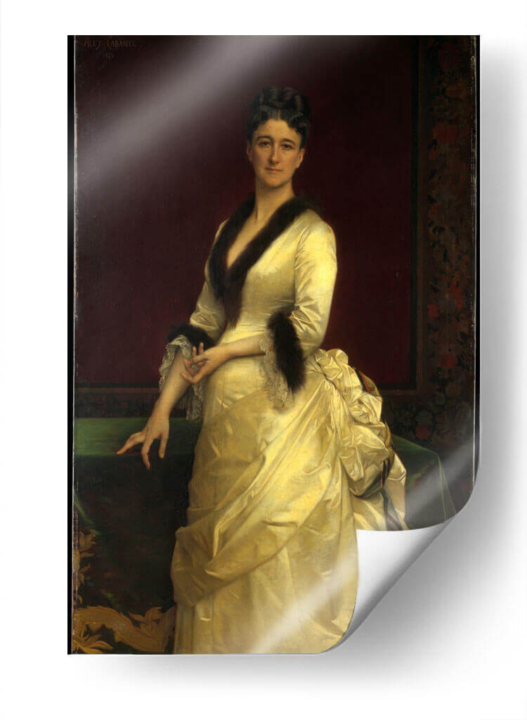 Catharine Lorillard Wolfe - Alexandre Cabanel | Cuadro decorativo de Canvas Lab