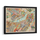 Mapa Moderno De Boston - Nikki Galapon | Cuadro decorativo de Canvas Lab