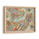 Mapa Moderno De Boston - Nikki Galapon | Cuadro decorativo de Canvas Lab