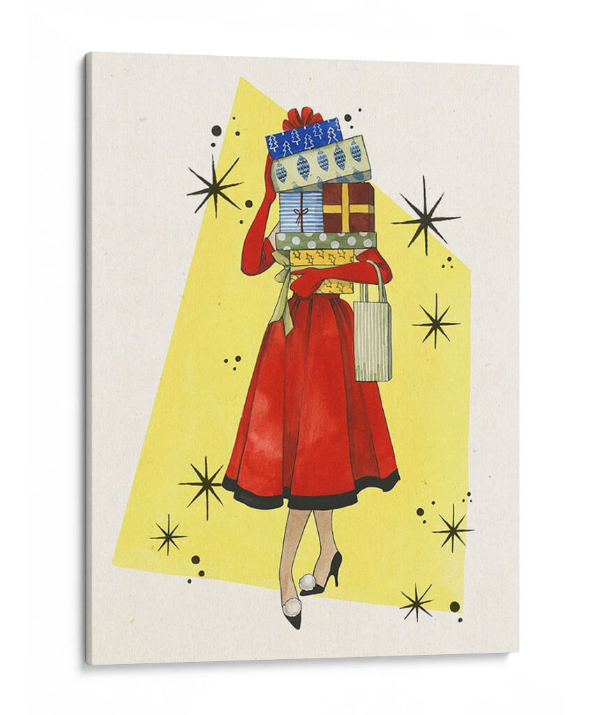 Vintage Navidad I - Grace Popp | Cuadro decorativo de Canvas Lab