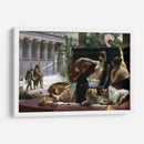 Cleopatra probando venenos en prisioneros condenados - Alexandre Cabanel | Cuadro decorativo de Canvas Lab