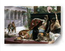 Cleopatra probando venenos en prisioneros condenados - Alexandre Cabanel | Cuadro decorativo de Canvas Lab