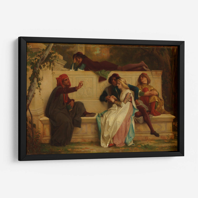 Poeta florentino - Alexandre Cabanel | Cuadro decorativo de Canvas Lab