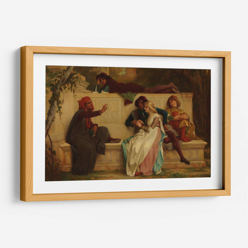 Poeta florentino - Alexandre Cabanel | Cuadro decorativo de Canvas Lab