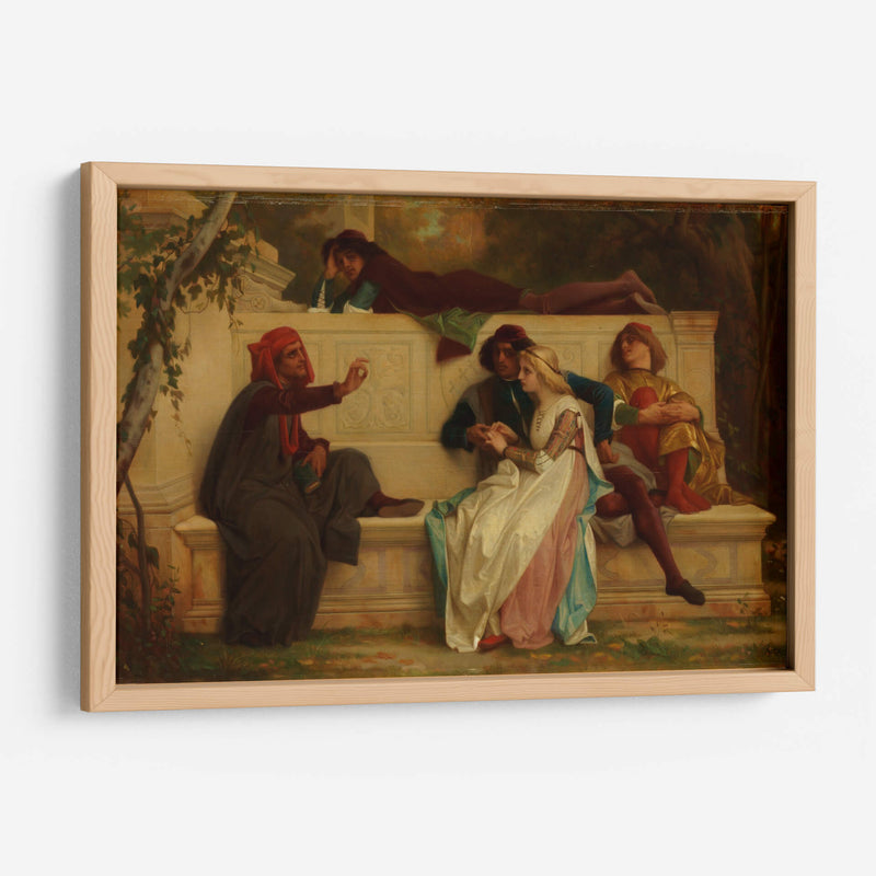 Poeta florentino - Alexandre Cabanel | Cuadro decorativo de Canvas Lab