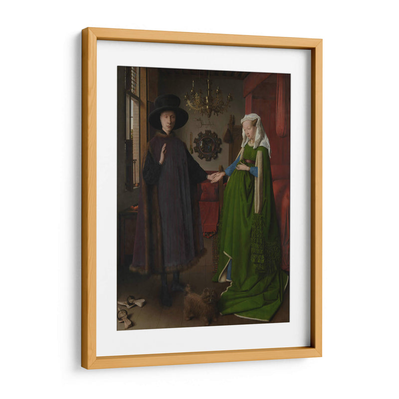 Retrato de Arnolfini - Jan van Eyck | Cuadro decorativo de Canvas Lab