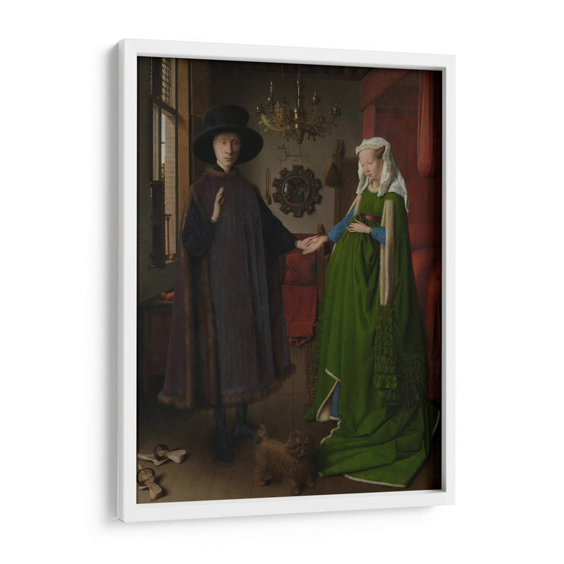 Retrato de Arnolfini - Jan van Eyck | Cuadro decorativo de Canvas Lab