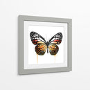 Mariposa Naranja - Hue Art | Cuadro decorativo de Canvas Lab