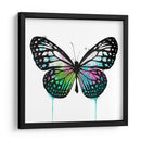 Mariposa Verde - Hue Art | Cuadro decorativo de Canvas Lab