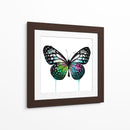 Mariposa Verde - Hue Art | Cuadro decorativo de Canvas Lab