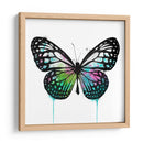 Mariposa Verde - Hue Art | Cuadro decorativo de Canvas Lab