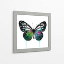 Mariposa Verde - Hue Art | Cuadro decorativo de Canvas Lab