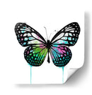 Mariposa Verde - Hue Art | Cuadro decorativo de Canvas Lab