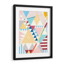 Triángulos Y Pirámides I - Nikki Galapon | Cuadro decorativo de Canvas Lab