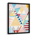 Triángulos Y Pirámides I - Nikki Galapon | Cuadro decorativo de Canvas Lab