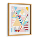 Triángulos Y Pirámides I - Nikki Galapon | Cuadro decorativo de Canvas Lab