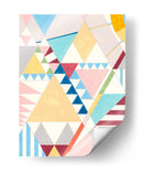 Triángulos Y Pirámides I - Nikki Galapon | Cuadro decorativo de Canvas Lab