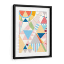 Triángulos Y Pirámides Ii - Nikki Galapon | Cuadro decorativo de Canvas Lab