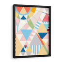Triángulos Y Pirámides Ii - Nikki Galapon | Cuadro decorativo de Canvas Lab