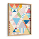 Triángulos Y Pirámides Ii - Nikki Galapon | Cuadro decorativo de Canvas Lab