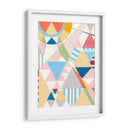 Triángulos Y Pirámides Ii - Nikki Galapon | Cuadro decorativo de Canvas Lab